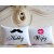 Special Hubby And Wifey Valentine Couple Pillows